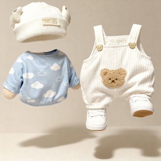 Oblečenie - Modrá bublinka